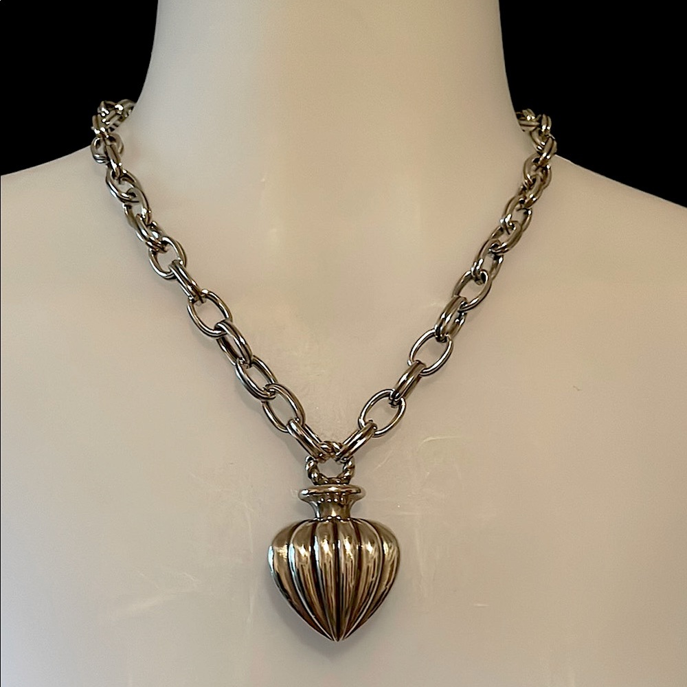 Brighton Silver “Amphora” necklace *NWT*